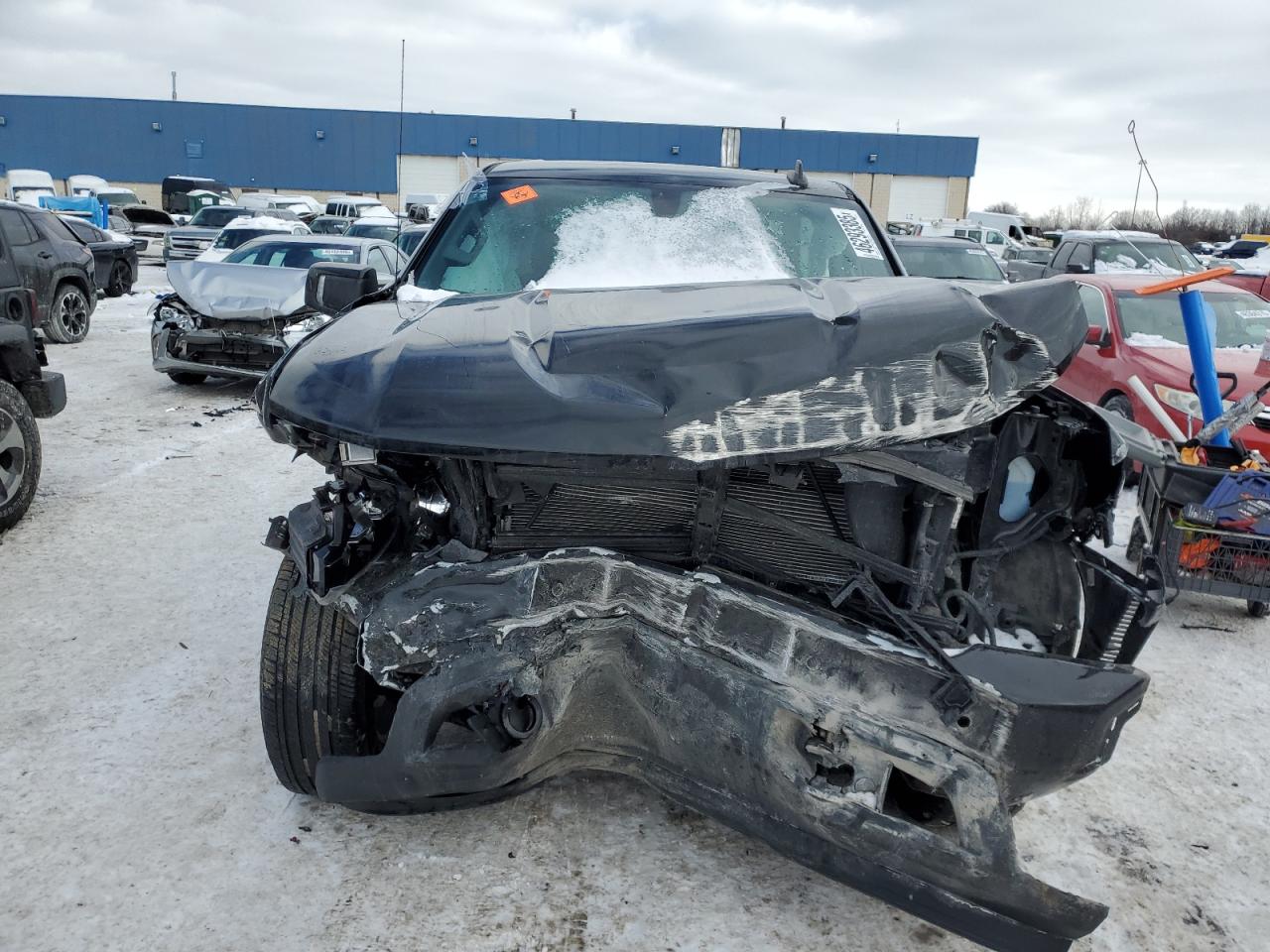 2022 Chevrolet Silverado VIN 3GCUYEED3NG164266 Copart auction photo, front end damage thumbnail 5