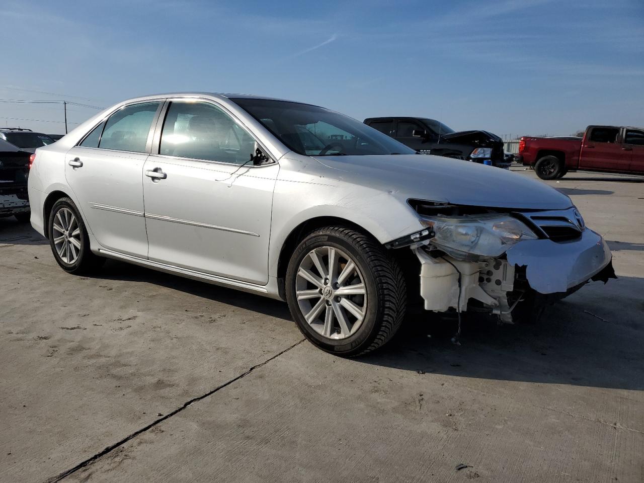 2012 Toyota Camry VIN 4T4BF1FK7CR258245 Copart auction photo, front end damage thumbnail 4