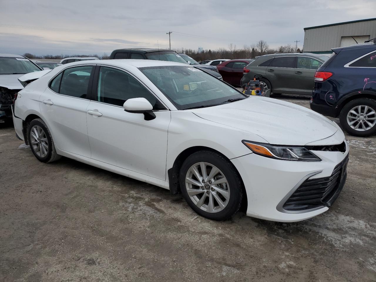 2021 Toyota Camry VIN 4T1C11AK2MU474767 Copart auction photo, rear end / front end damage thumbnail 4