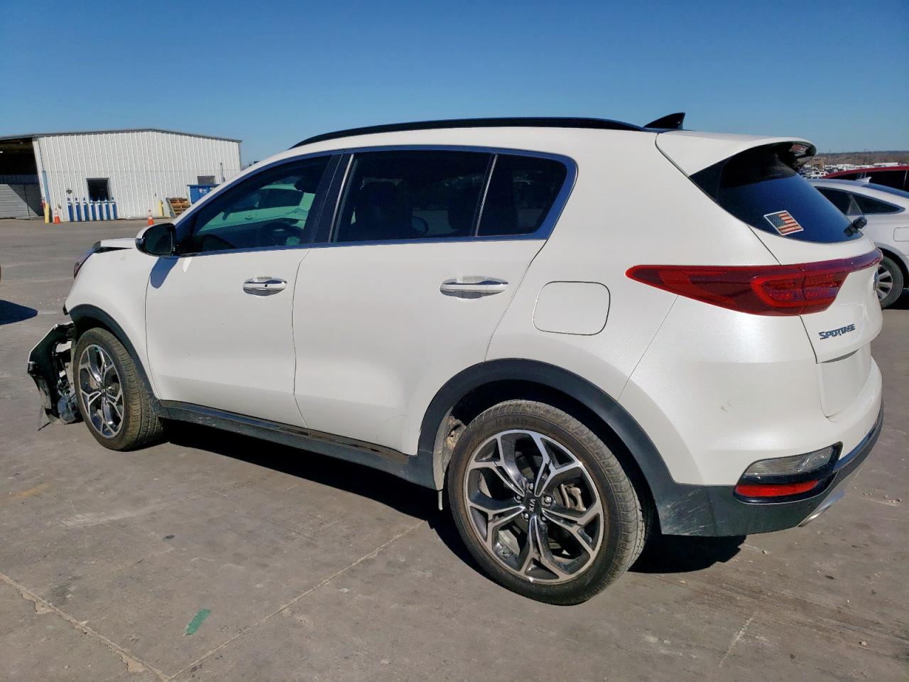 2022 KIA Sportage VIN KNDPR3A60N7020286 Copart auction photo, front end damage thumbnail 2
