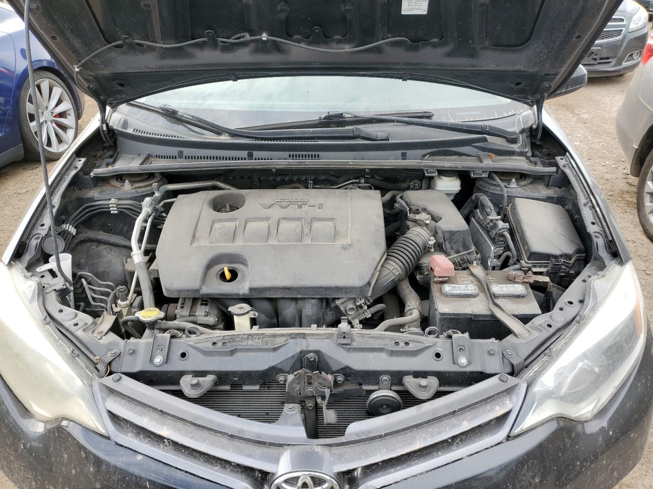 2016 Toyota Corolla VIN 2T1BURHE6GC714460 Copart auction photo, rear end damage thumbnail 10