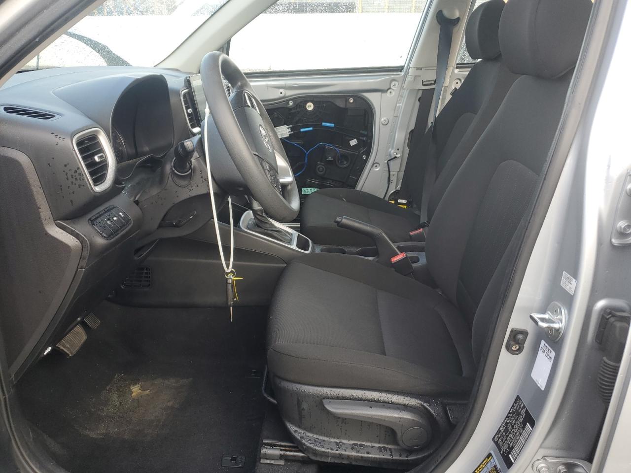 2021 Hyundai Venue VIN KMHRB8A33MU069722 Copart auction photo, all over damage thumbnail 7