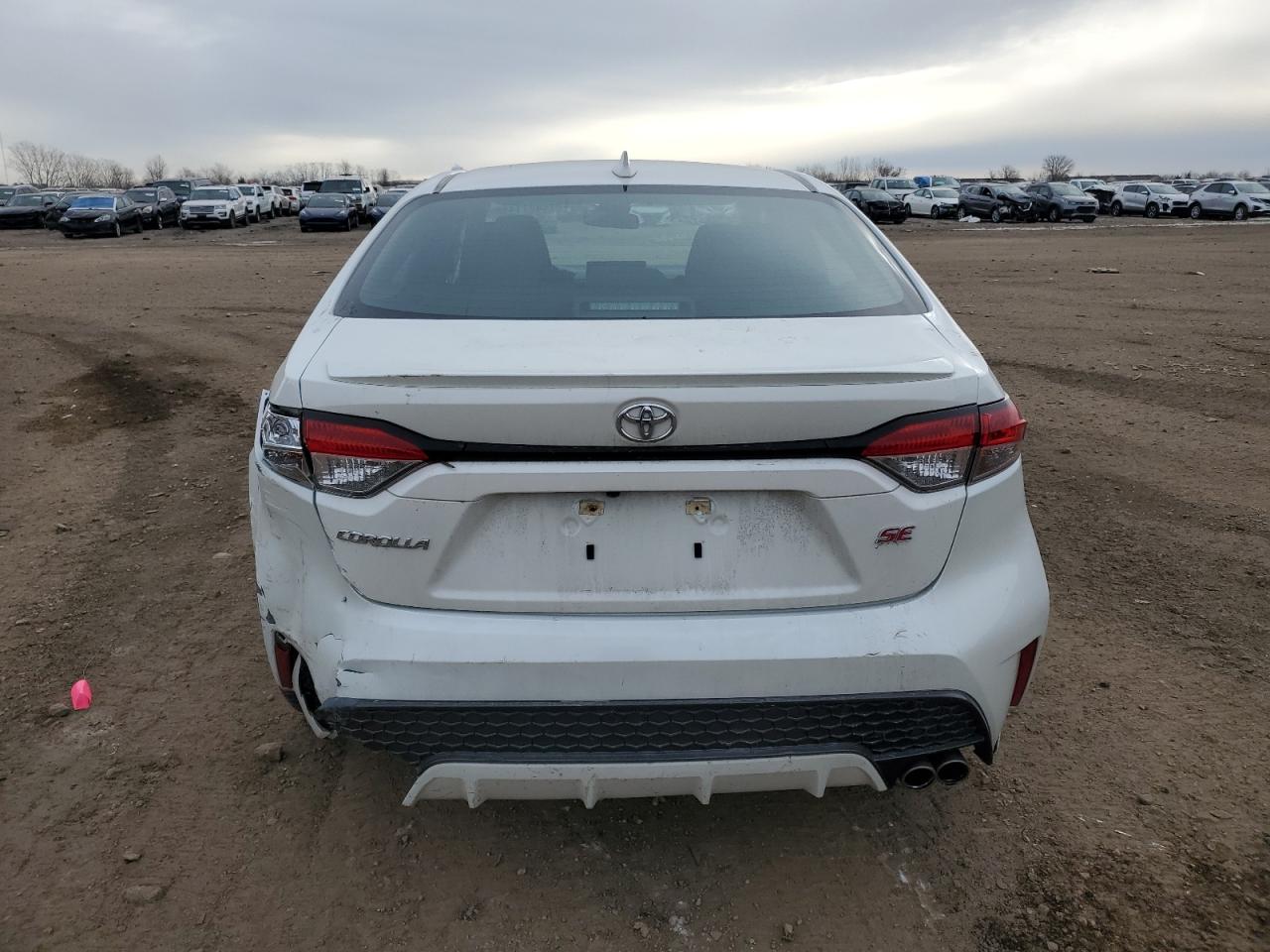 2021 Toyota Corolla VIN 5YFS4MCE6MP060663 Copart auction photo, front end / side damage thumbnail 6