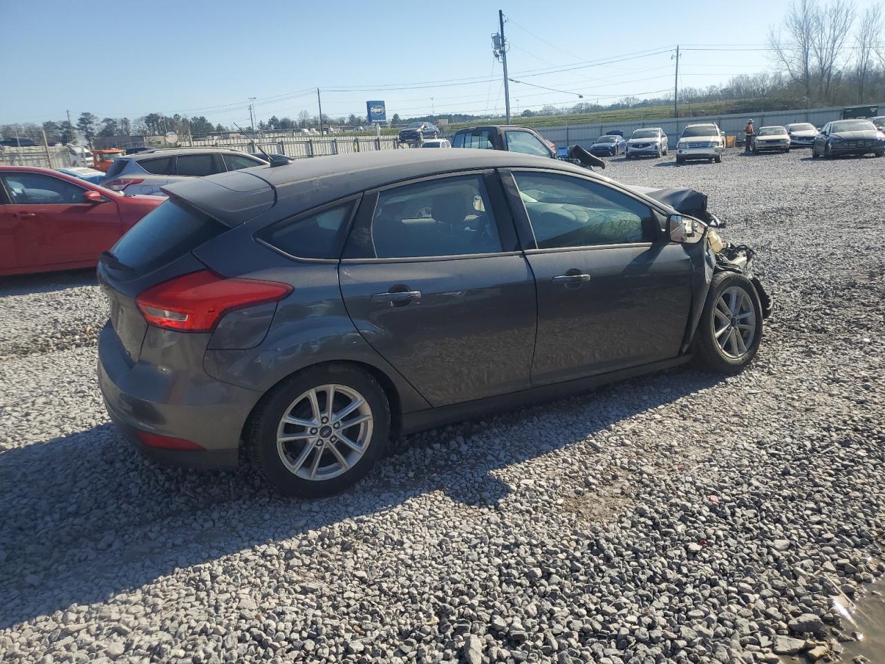 2018 Ford Focus VIN 1FADP3K22JL274383 Copart auction photo, front end damage thumbnail 3