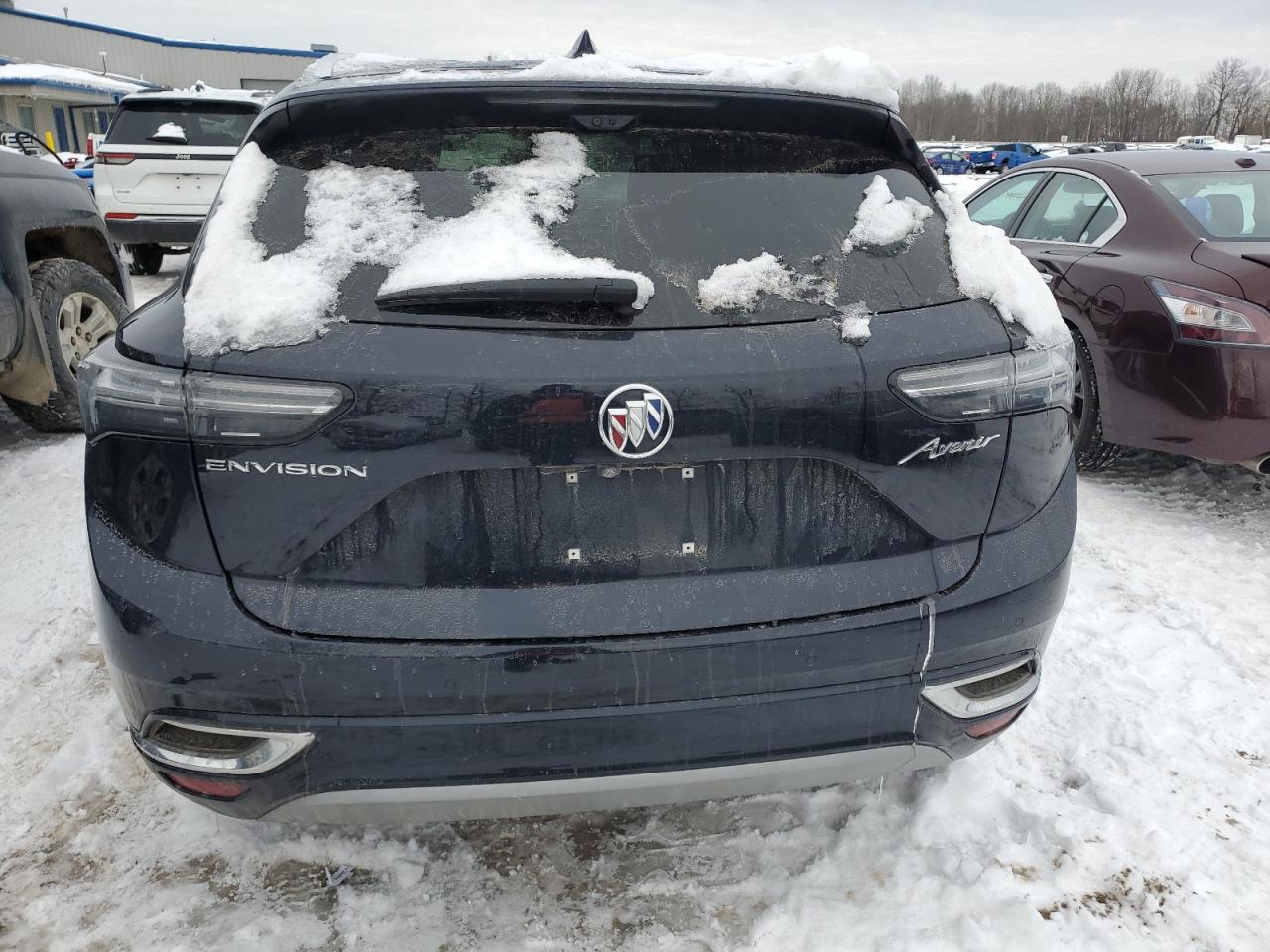 2021 Buick Envision VIN LRBFZRR4XMD142153 Copart auction photo, side / minor dent/scratches damage thumbnail 6