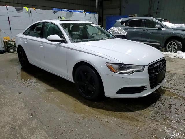 2014 Audi A6 VIN WAUGFAFC0EN119453 Copart auction photo, rear end / front end damage thumbnail 14