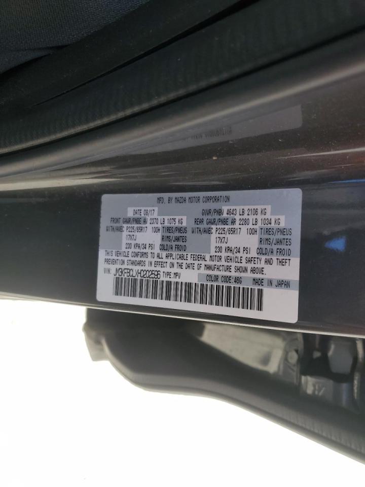 2017 Mazda CX-5 VIN JM3KFBCLXH0202596 Copart auction photo, front end damage thumbnail 15