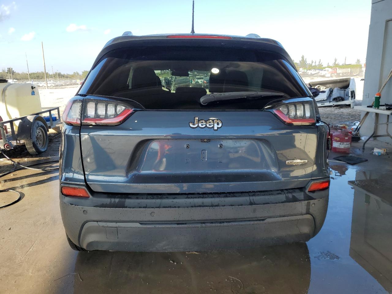 2020 Jeep Grand Cherokee VIN 1C4PJLLB3LD577435 Copart auction photo, side / rear end damage thumbnail 6