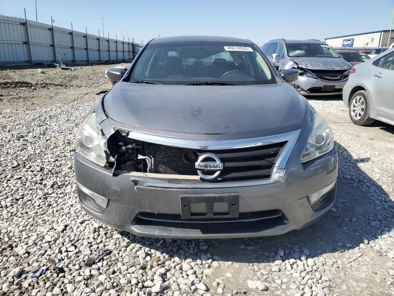 2015 Nissan Altima VIN 1N4AL3AP7FC489566 Copart auction photo, front end / vandalism damage thumbnail 5