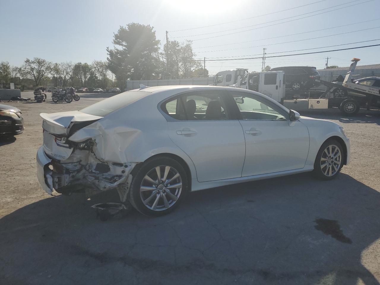 2013 Lexus GS VIN JTHCE1BL2D5008443 Copart auction photo, rear end damage thumbnail 3