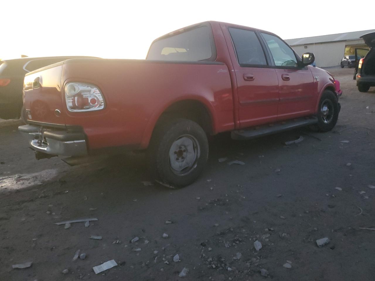 2001 Ford F-150 VIN 1FTRW07L41KF59370 Copart auction photo, side / undercarriage damage thumbnail 3