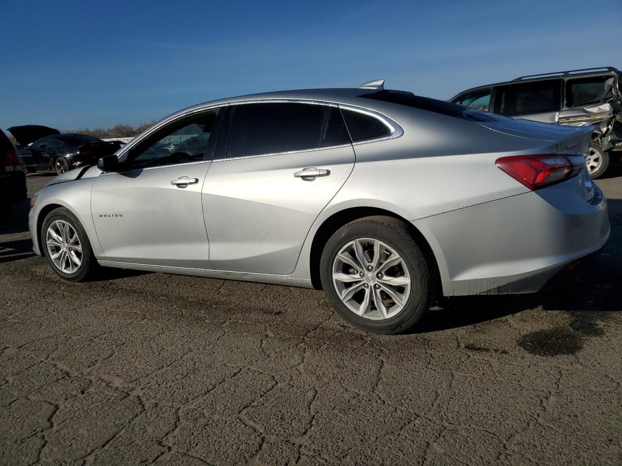 2021 Chevrolet Malibu VIN 1G1ZD5ST6MF061767 Copart auction photo, front end / side damage thumbnail 2