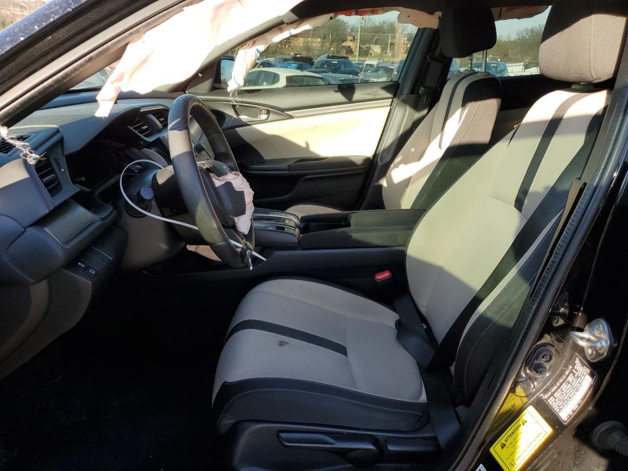 2017 Honda Civic VIN SHHFK7H27HU424760 Copart auction photo, front end / undercarriage damage thumbnail 7