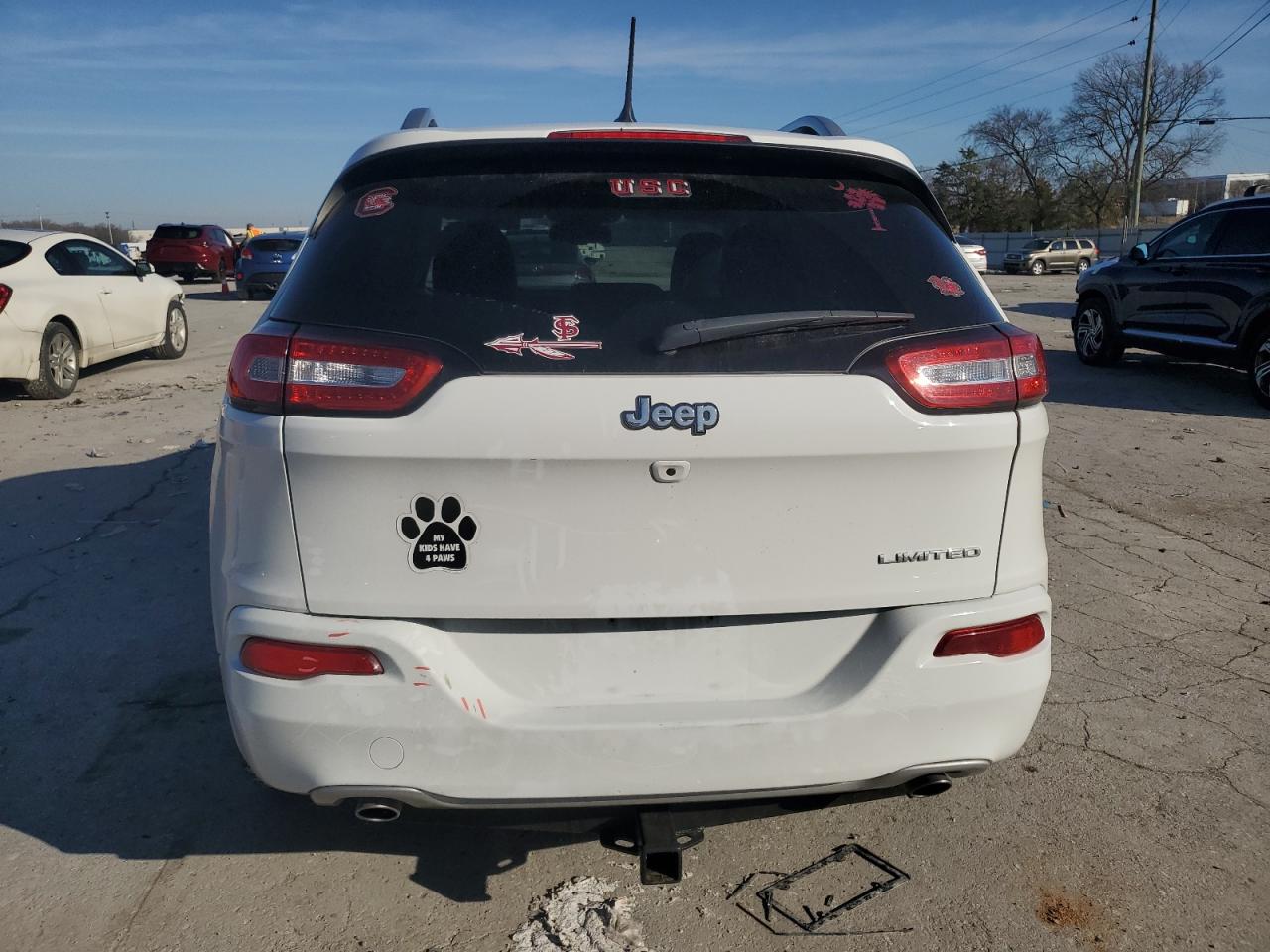 2014 Jeep Grand Cherokee VIN 1C4PJLDS4EW279191 Copart auction photo, front end / minor dent/scratches damage thumbnail 6