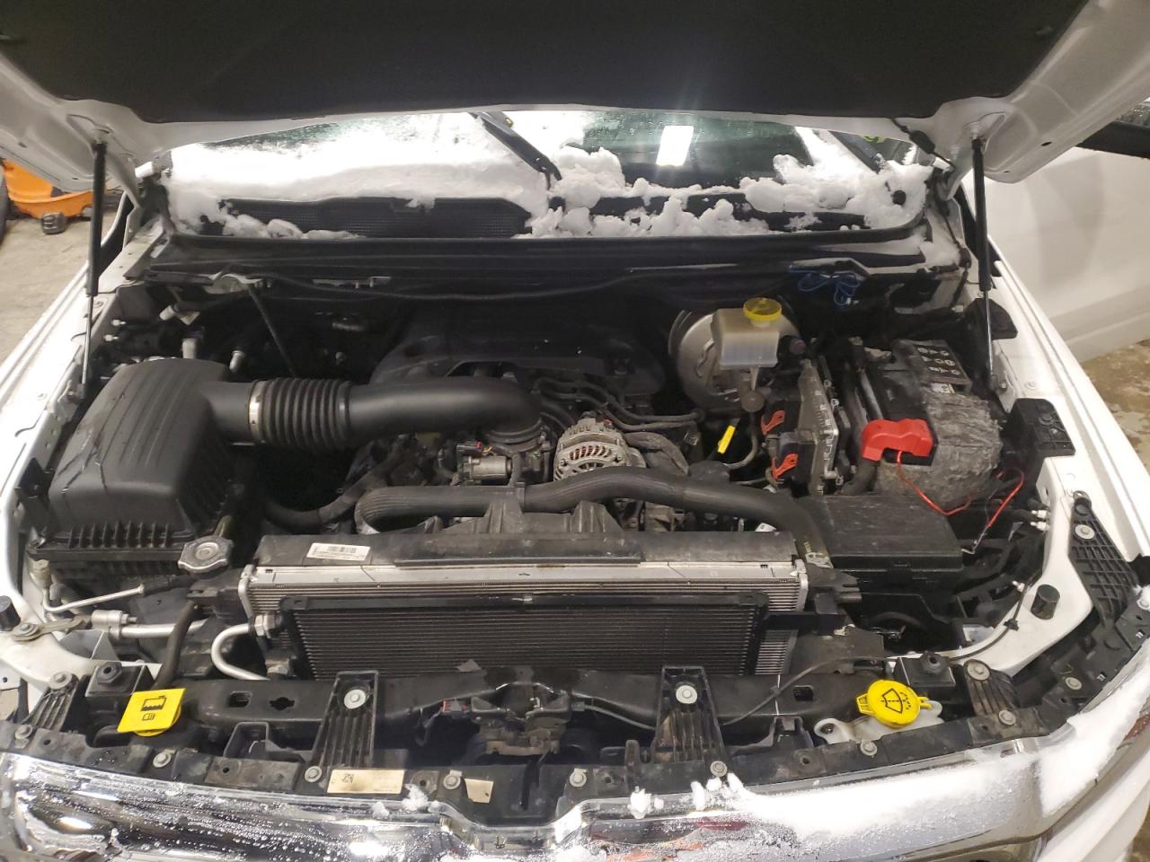 2019 RAM 1500 VIN 1C6SRFJT2KN601952 Copart auction photo, front end / top/roof damage thumbnail 11