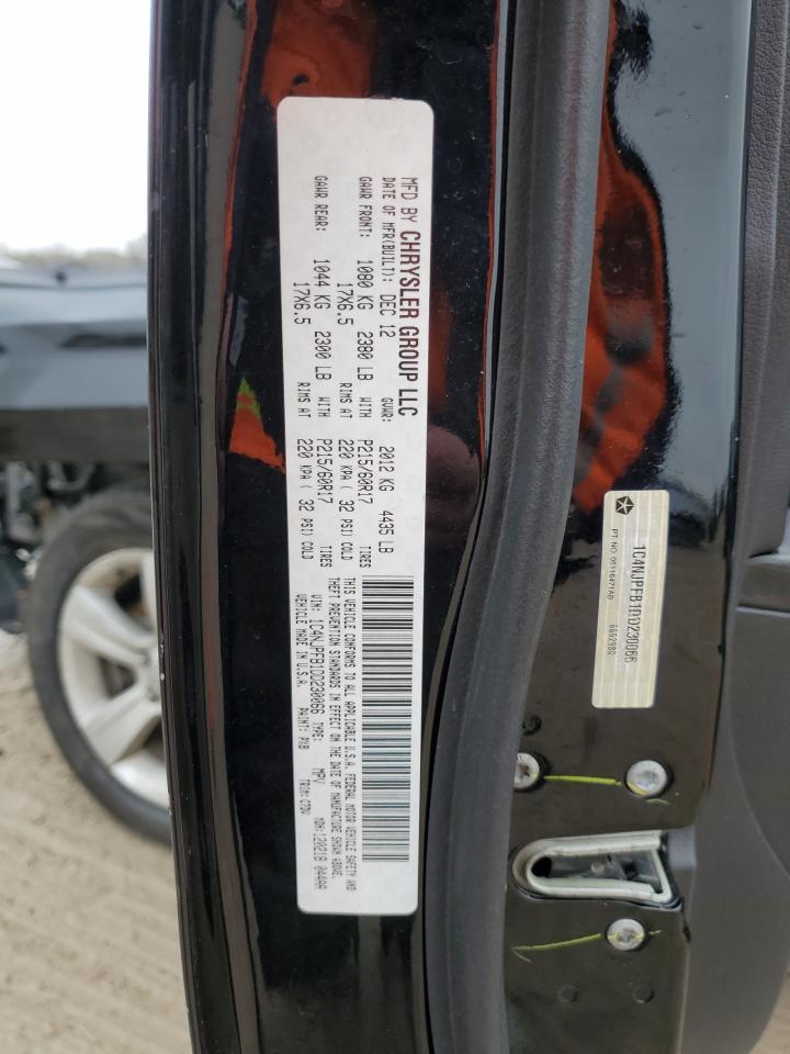 2013 Jeep Liberty (Patriot) VIN 1C4NJPFB1DD230066 Copart auction photo, front end / side damage thumbnail 13