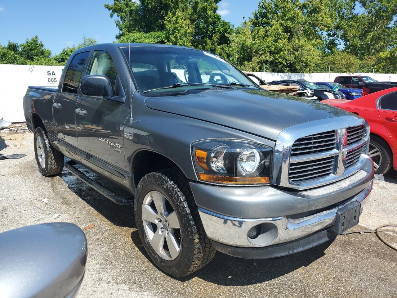 2006 Dodge RAM VIN 1D7HA18266S628465 Copart auction photo, side damage thumbnail 4