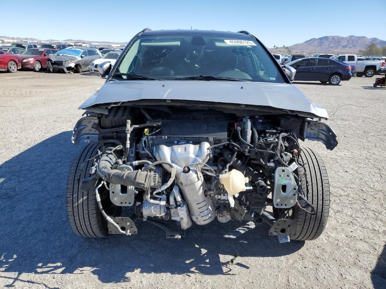 2020 Jeep Compass VIN 3C4NJCCB8LT114787 Copart auction photo, front end damage thumbnail 5