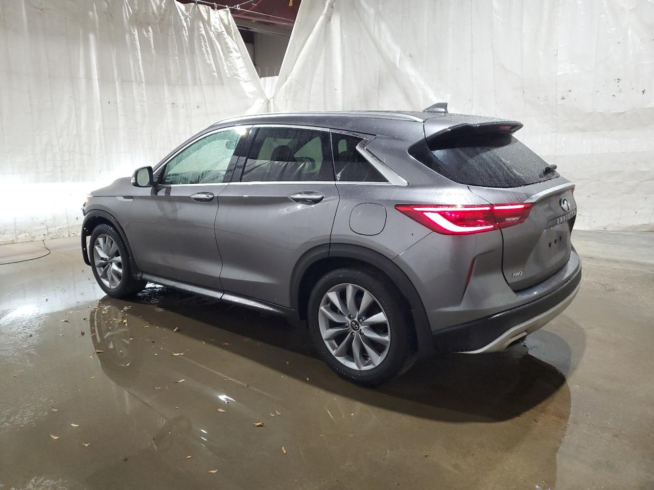 2021 Infiniti QX50 VIN 3PCAJ5BBXMF100952 Copart auction photo, front end damage thumbnail 2