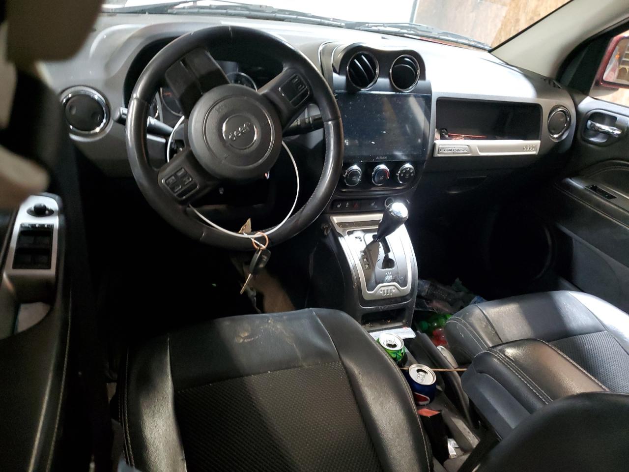 2014 Jeep Compass VIN 1C4NJDEB2ED885841 Copart auction photo, vandalism / side damage thumbnail 8