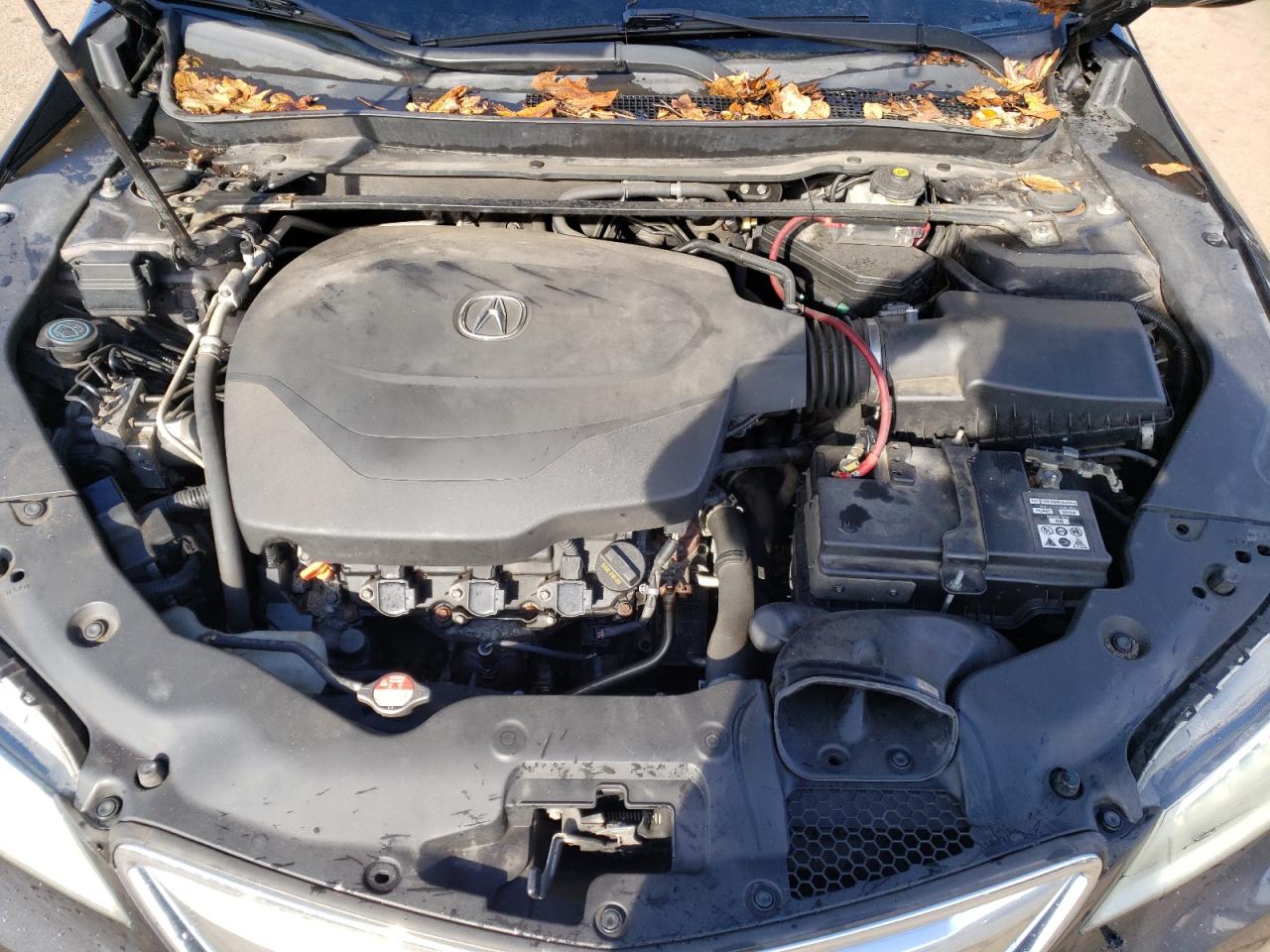 2015 Acura TLX VIN 19UUB3F57FA002929 Copart auction photo, vandalism / undercarriage damage thumbnail 11