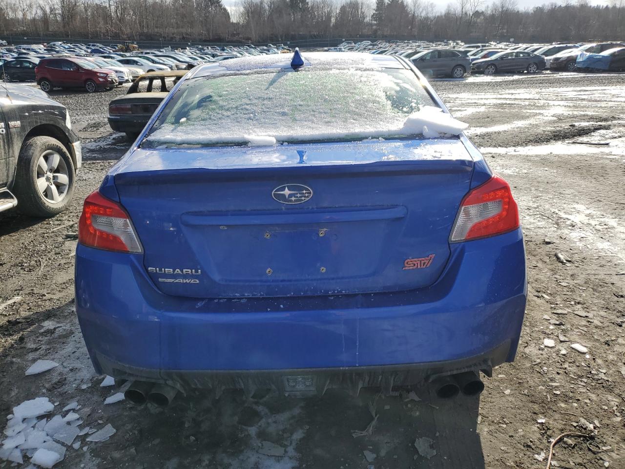 2016 Subaru WRX VIN JF1VA2V60G9800367 Copart auction photo, front end / side damage thumbnail 6