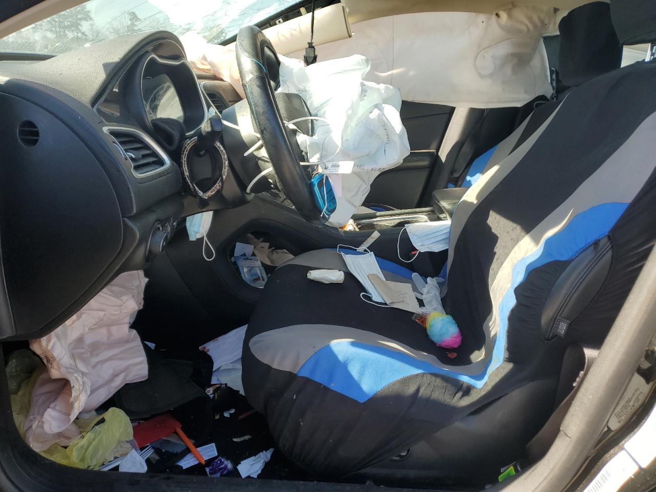 2015 Chrysler 200 VIN 1C3CCCCB8FN544751 Copart auction photo, all over damage thumbnail 7