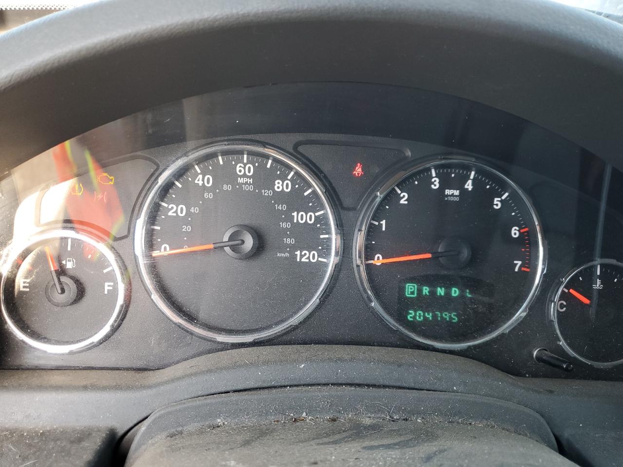 2008 Jeep Liberty (North America) VIN 1J8GP28K48W134782 Copart auction photo, front end damage thumbnail 9