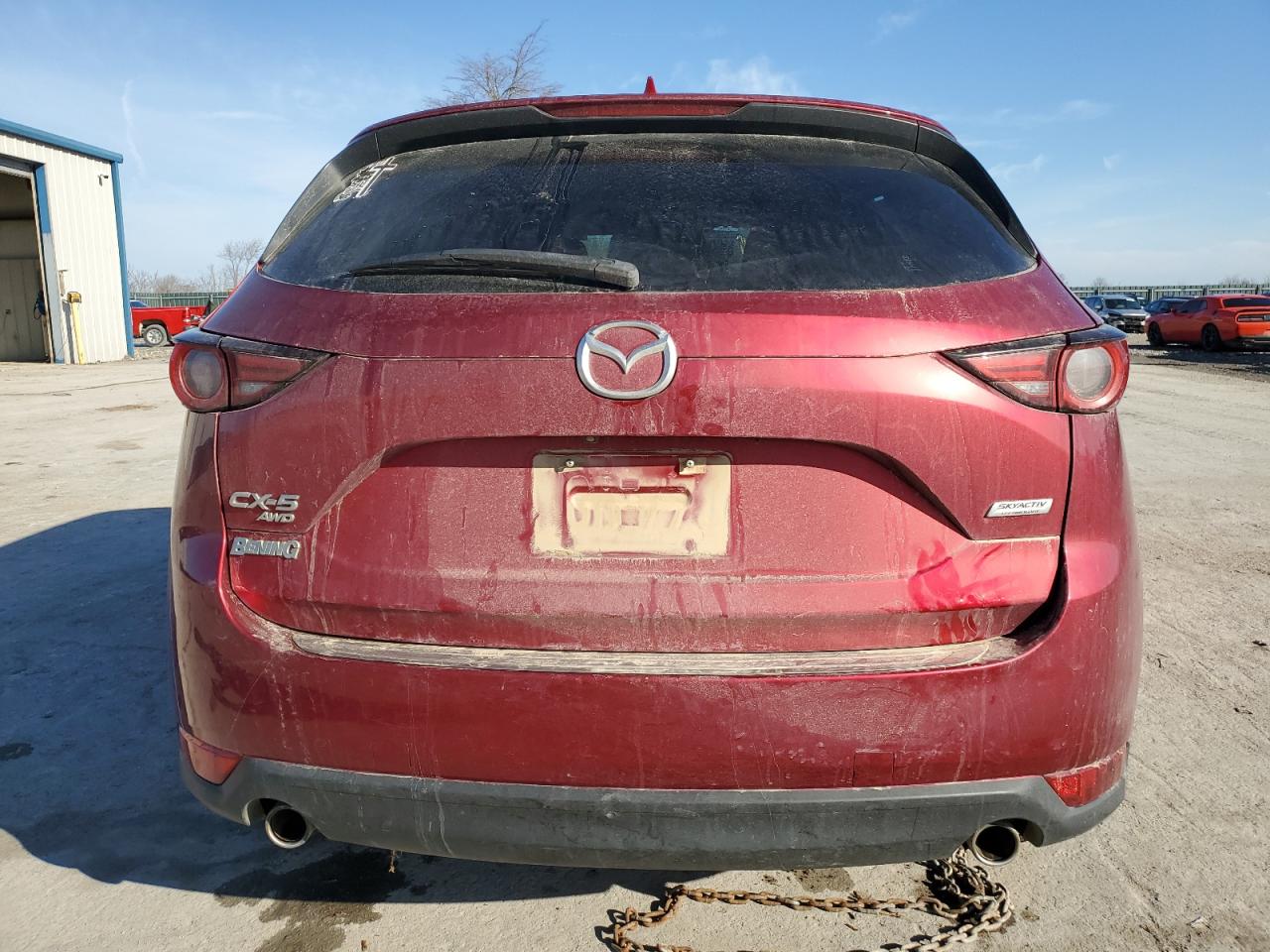 2019 Mazda CX-5 VIN JM3KFBDM0K1566521 Copart auction photo, water/flood damage thumbnail 6