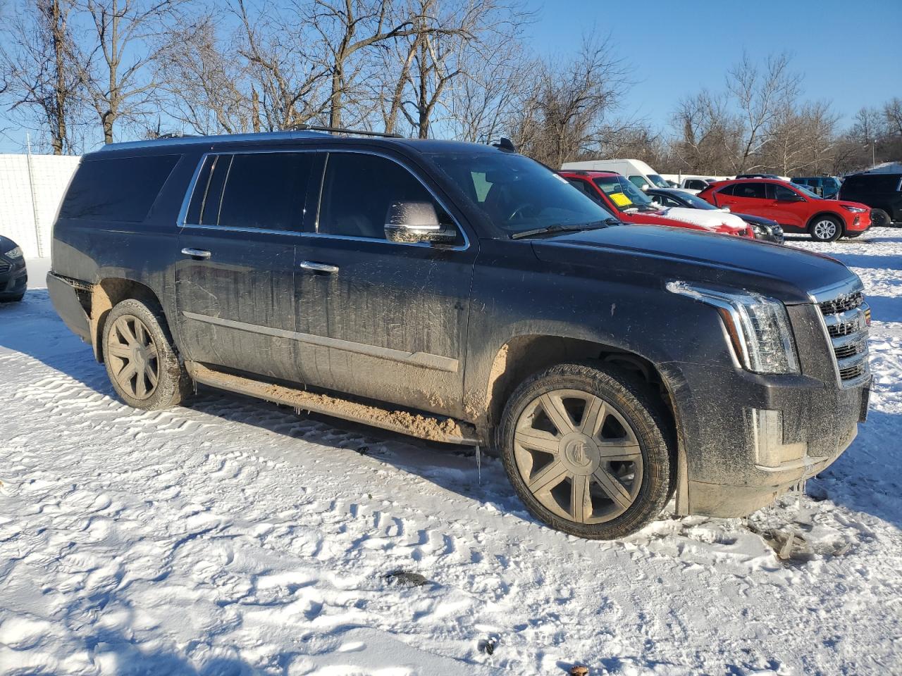 2016 Cadillac Escalade VIN 1GYS4JKJ6GR451328 Copart auction photo, rear end damage thumbnail 4