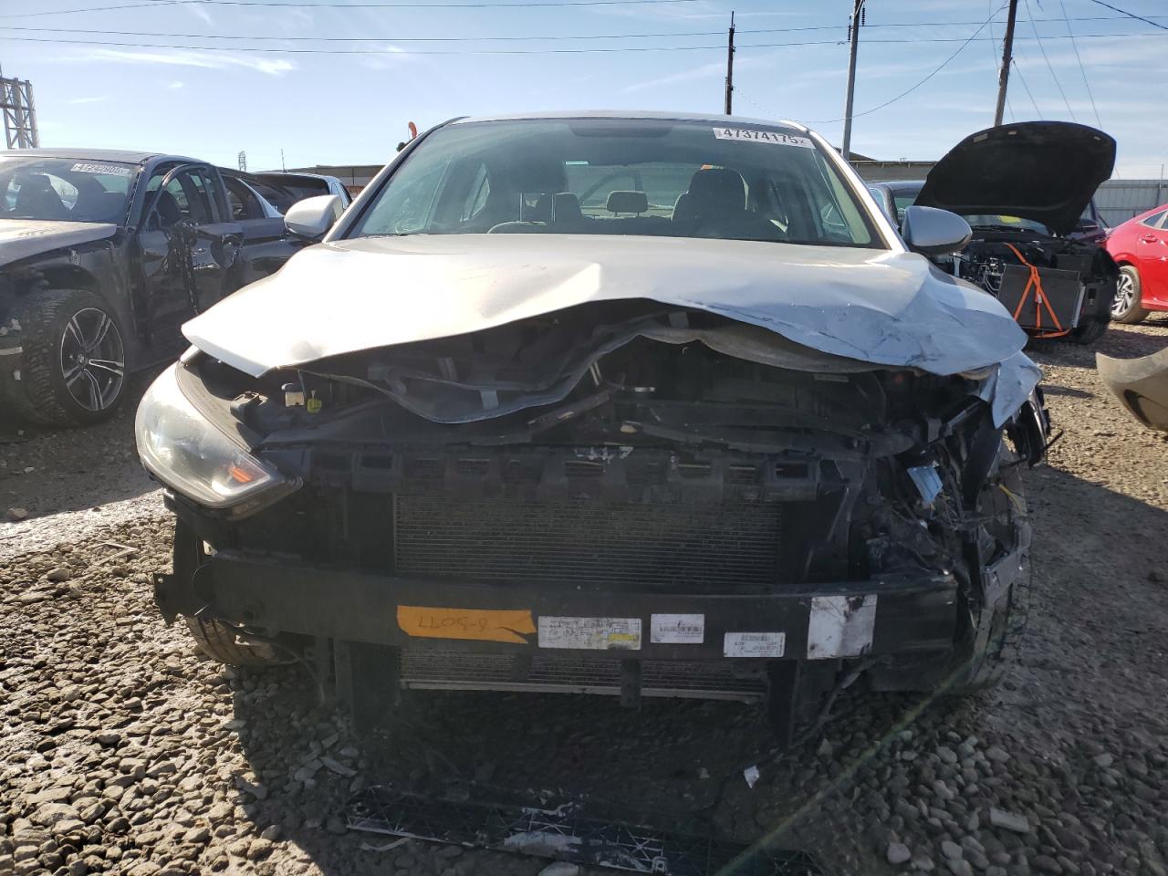 2018 Hyundai Elantra VIN KMHD74LF5JU646046 Copart auction photo, front end damage thumbnail 5