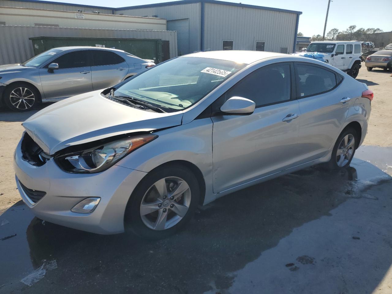 2012 Hyundai Elantra VIN 5NPDH4AE4CH127224