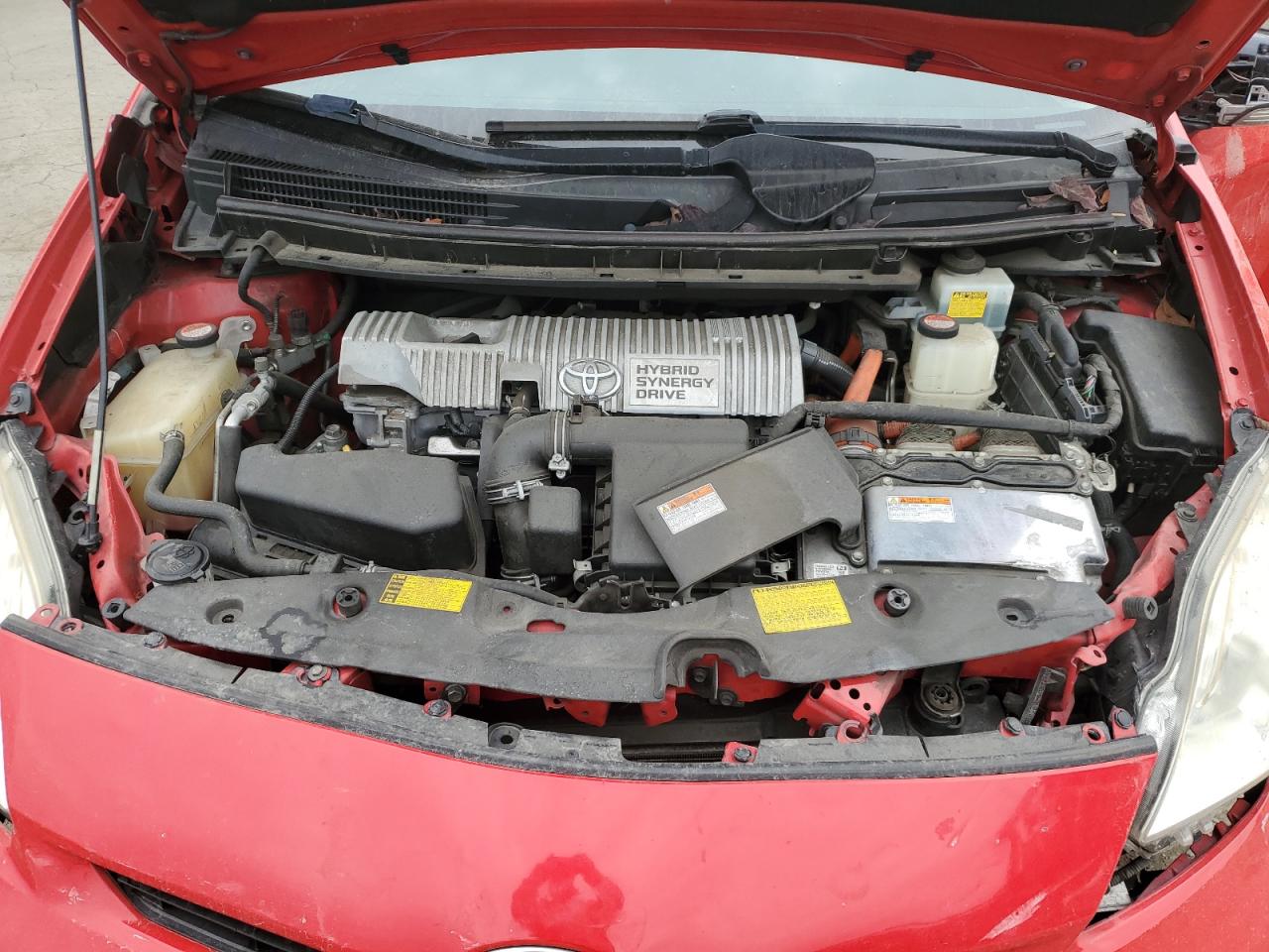 2015 Toyota Prius VIN JTDKN3DU8F0404455 Copart auction photo, front end / rear end damage thumbnail 12