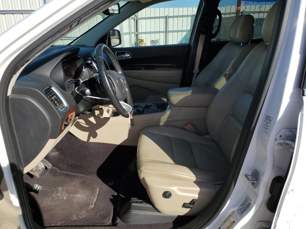 2016 Dodge Durango VIN 1C4RDHDG0GC373873 Copart auction photo, side damage thumbnail 7