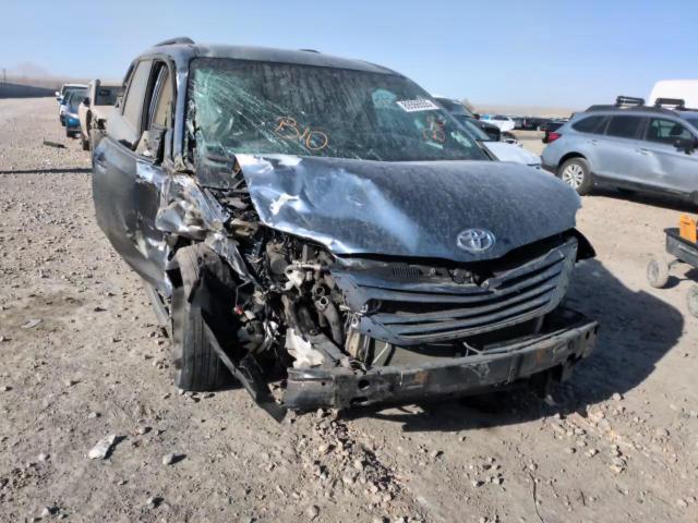 2015 Toyota Sienna VIN 5TDKK3DC4FS602933 Copart auction photo, front end / side damage thumbnail 10