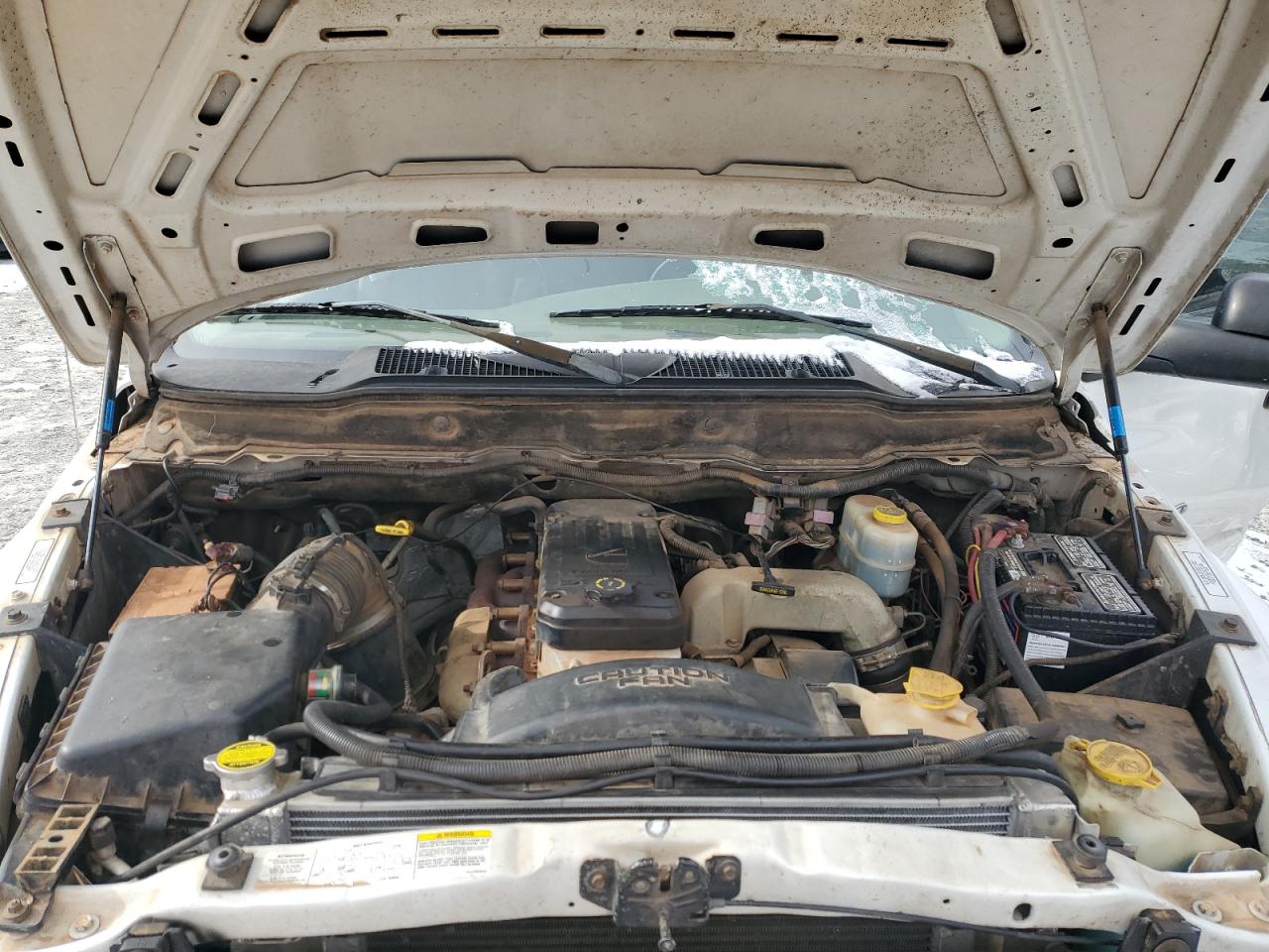 2004 Dodge RAM VIN 3D7MU48C14G116214 Copart auction photo, all over damage thumbnail 11