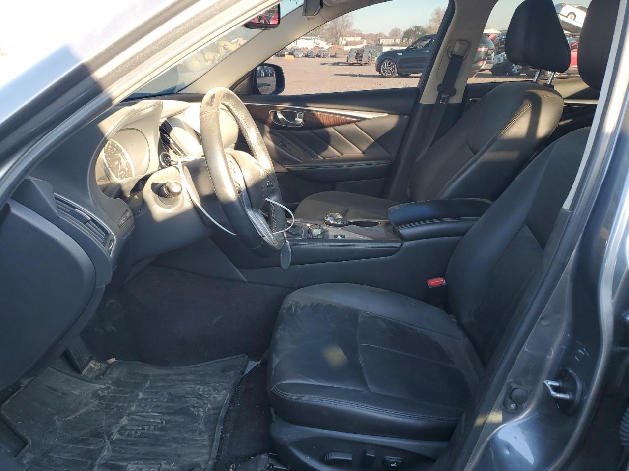2019 Infiniti Q50 VIN JN1EV7AR2KM552496 Copart auction photo, front end damage thumbnail 7