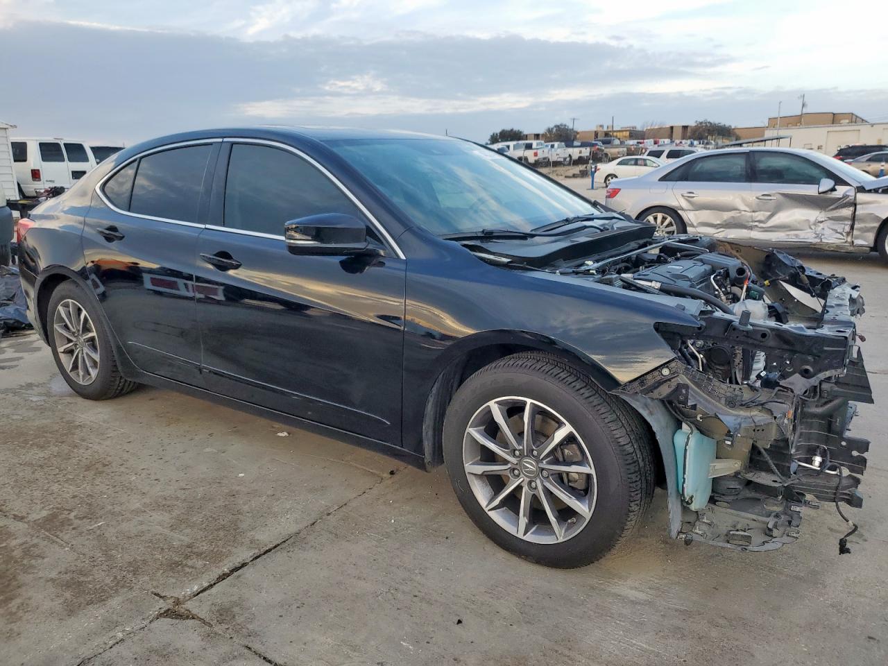 2020 Acura TLX VIN 19UUB1F39LA014286 Copart auction photo, front end damage thumbnail 4