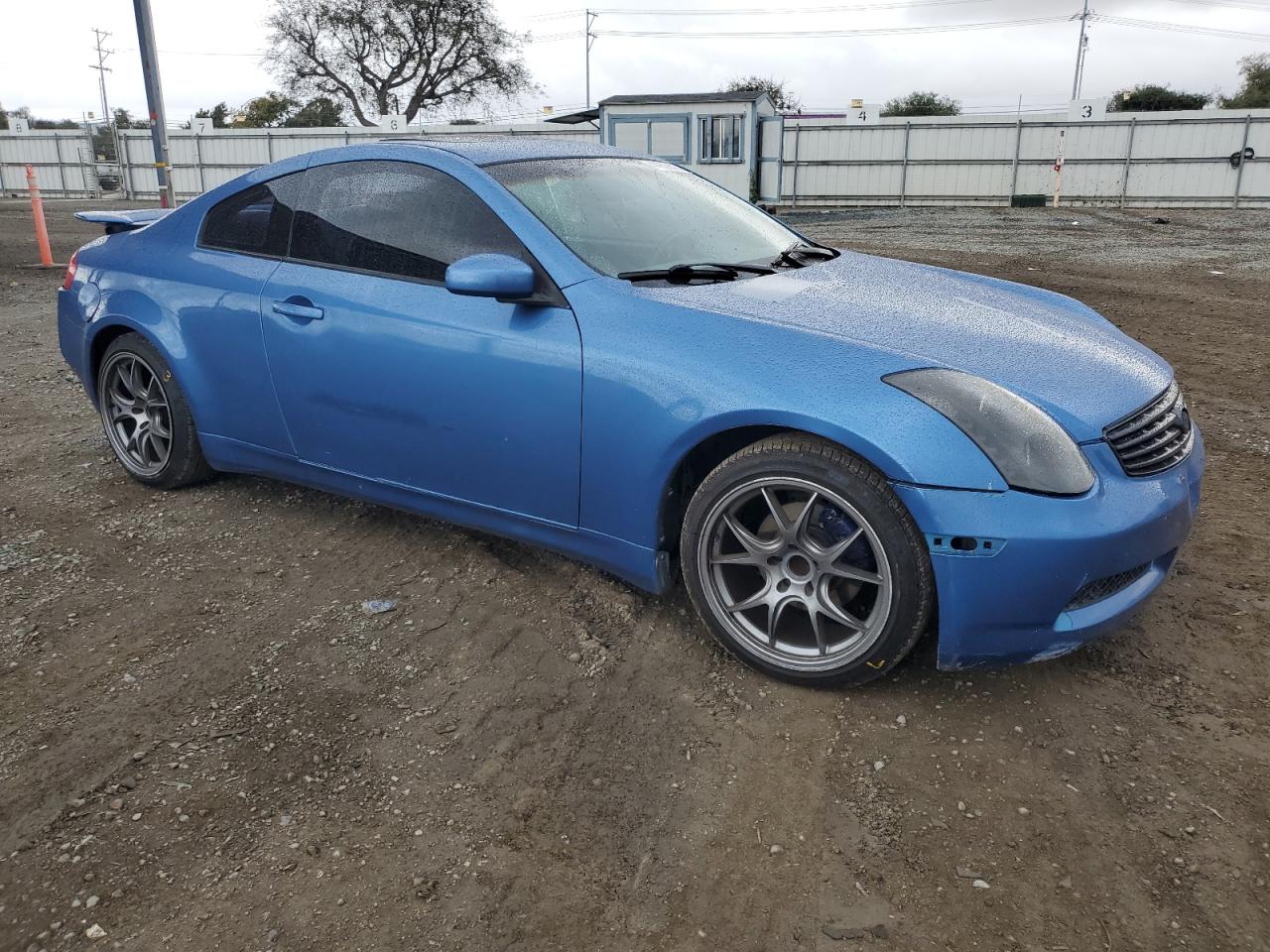 2003 Infiniti G VIN JNKCV54E23M210645 Copart auction photo, rear end damage thumbnail 4