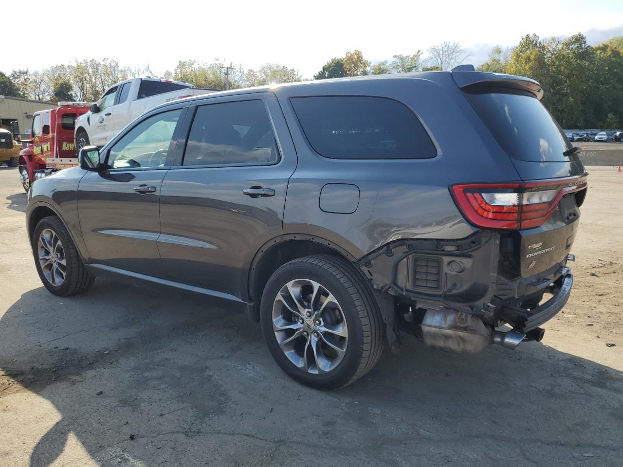 2019 Dodge Durango VIN 1C4RDJDG9KC647717 Copart auction photo, rear end / minor dent/scratches damage thumbnail 2