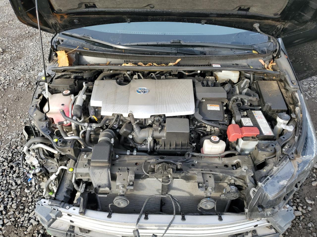 2020 Toyota Prius VIN JTDKARFP4L3144135 Copart auction photo, front end / side damage thumbnail 11