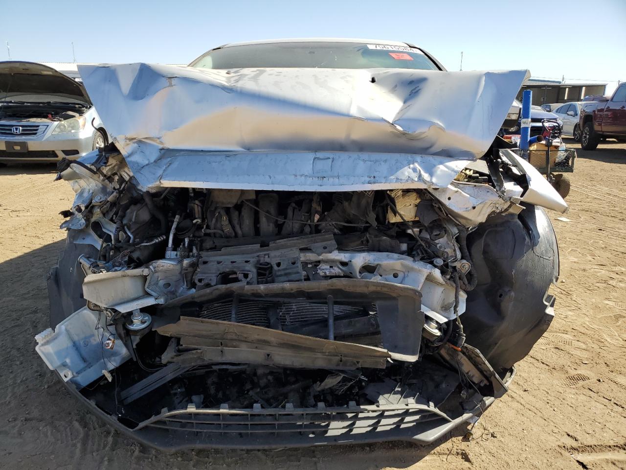 2017 Ford Focus VIN 1FADP3K27HL324933 Copart auction photo, front end damage thumbnail 5