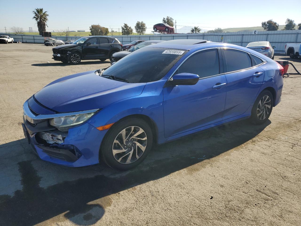 2017 Honda Civic VIN 2HGFC2F75HH535125