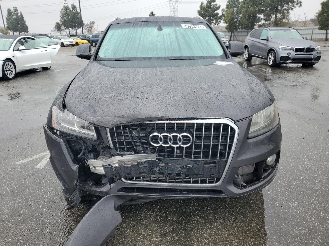2014 Audi Q5 VIN WA1CFAFP5EA053035 Copart auction photo, front end damage thumbnail 5