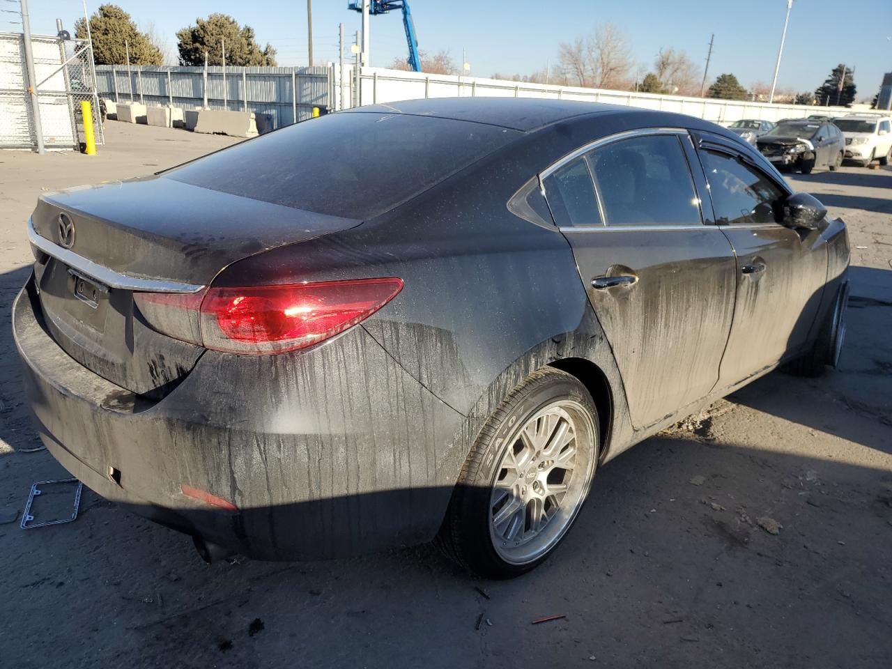 2014 Mazda 6 VIN JM1GJ1V56E1111160 Copart auction photo, front end damage thumbnail 3