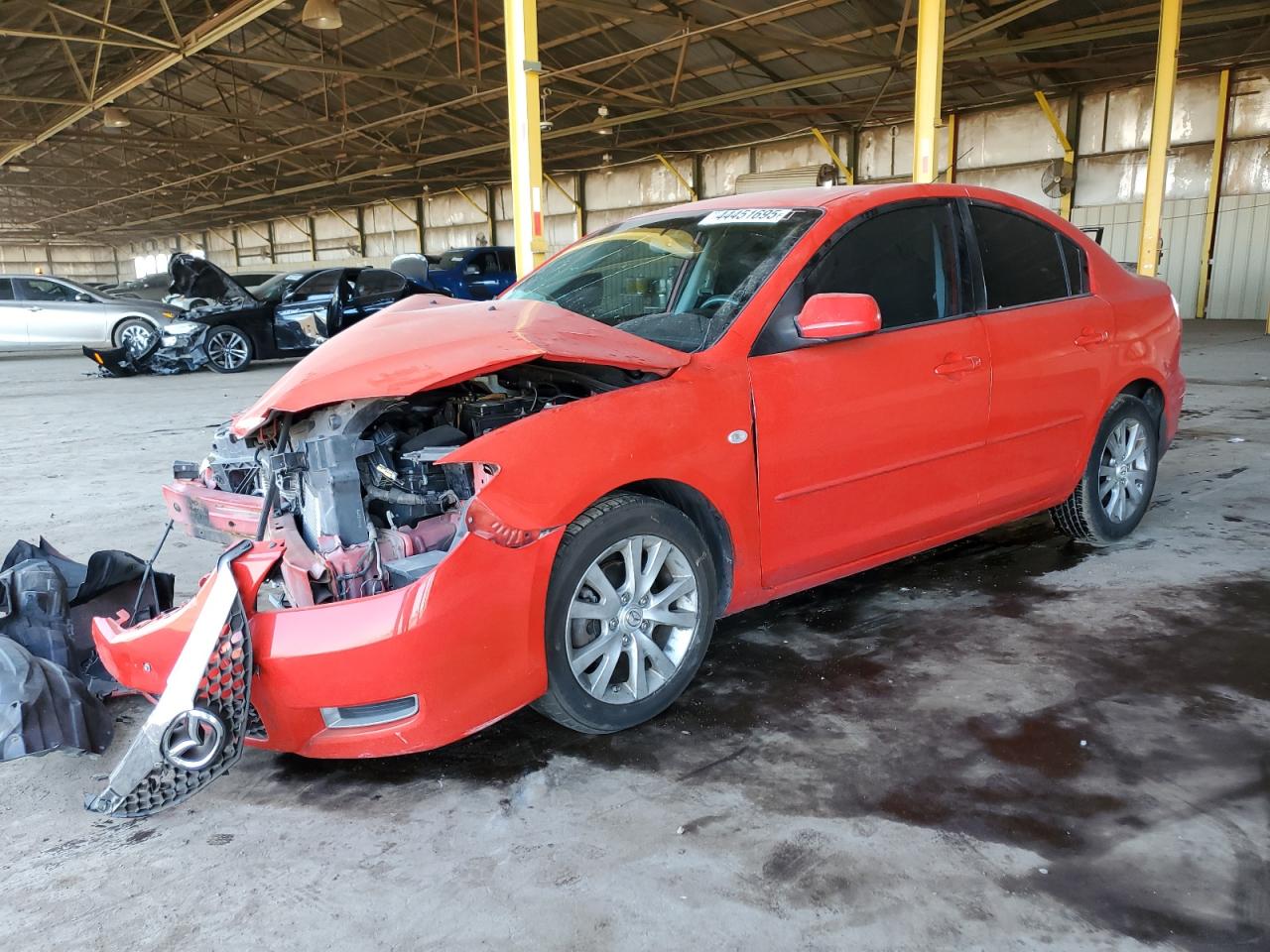 2008 Mazda 3 VIN JM1BK32F381862947
