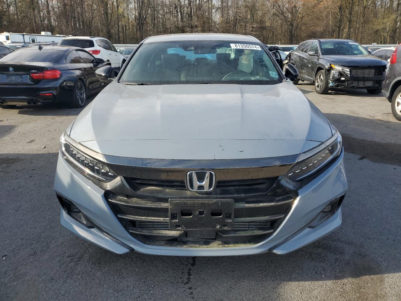 2022 Honda Accord VIN 1HGCV2F31NA023673 Copart auction photo, side damage thumbnail 5