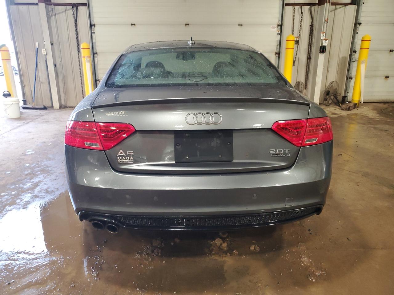 2016 Audi A5 VIN WAUM2AFR1GA049491 Copart auction photo, side damage thumbnail 6