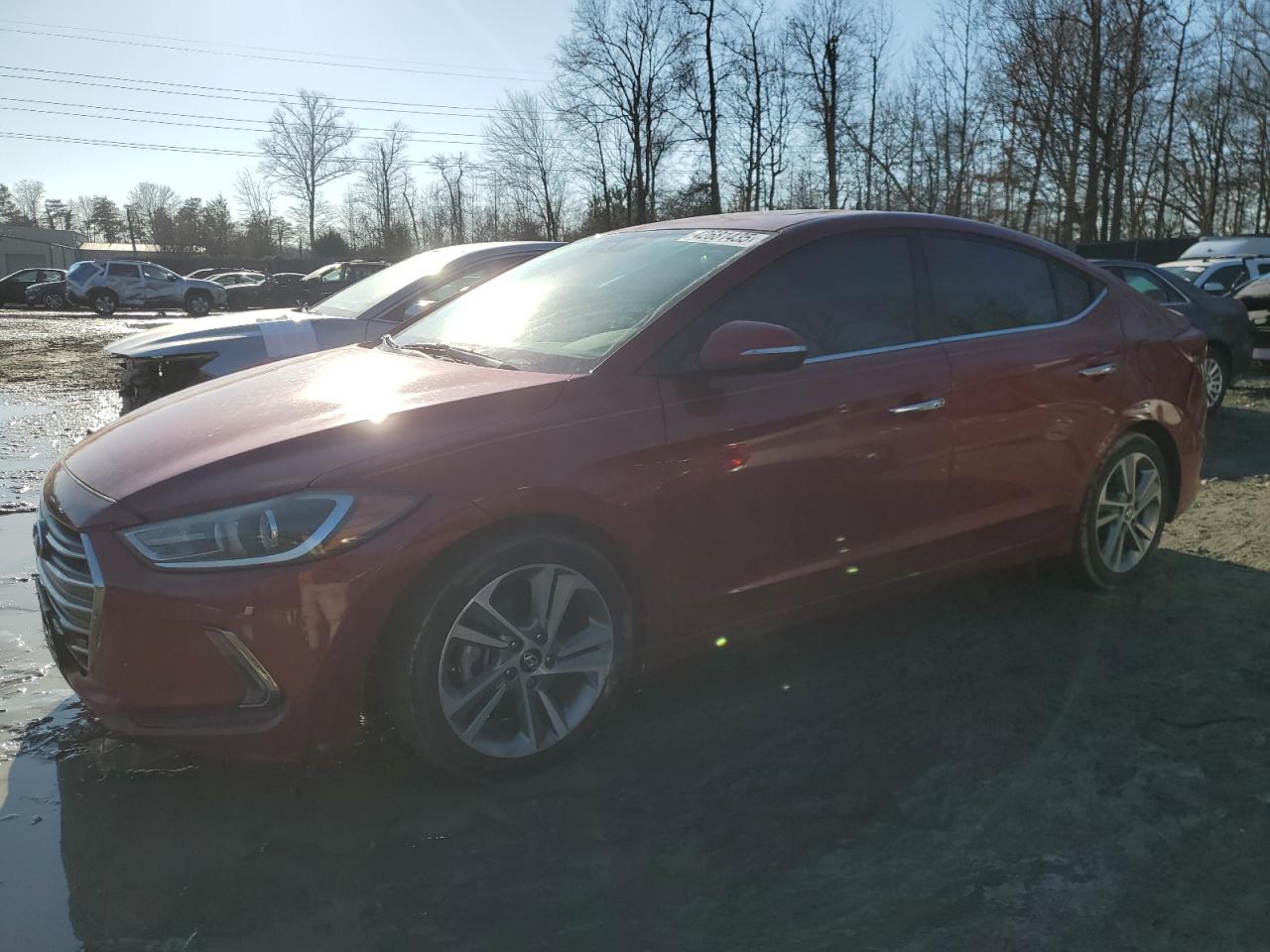 2017 Hyundai Elantra VIN KMHD84LF4HU176860