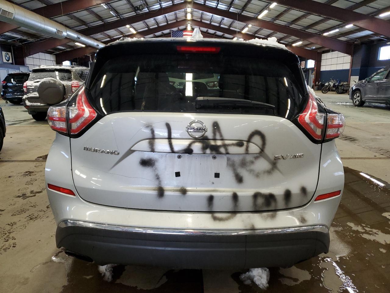 2018 Nissan Murano VIN 5N1AZ2MH8JN121574 Copart auction photo, vandalism / minor dent/scratches damage thumbnail 6